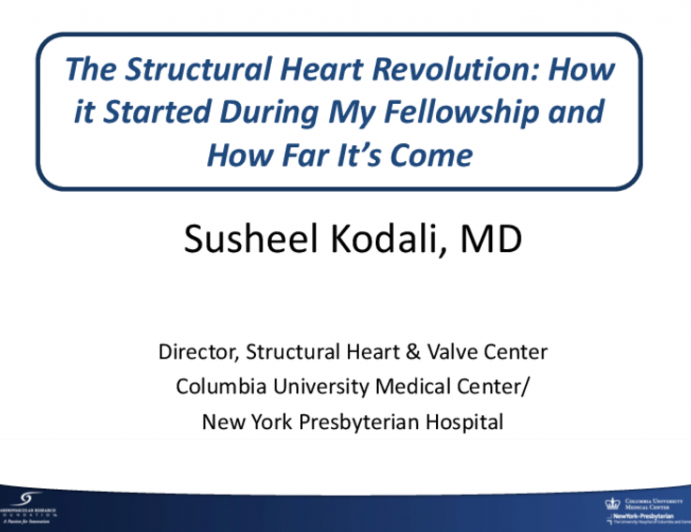 The Structural Heart Revolution: How it Started During My Fellowship and How Far It’s Come
