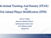 Sub-intimal Tracking And Reentry (STAR) vs Sub-intimal Plaque Modification (SPM)